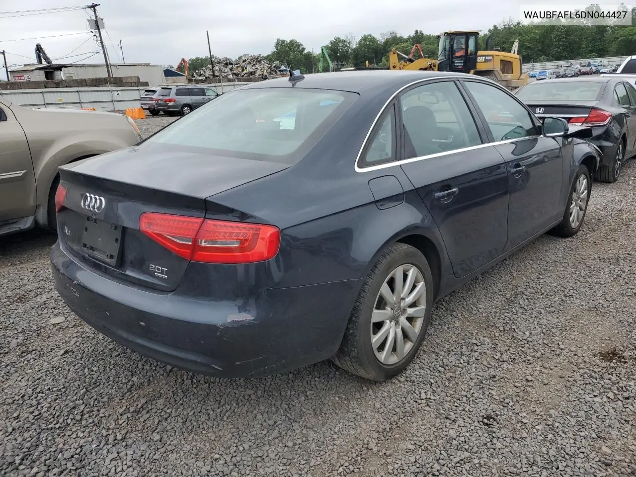 2013 Audi A4 Premium VIN: WAUBFAFL6DN044427 Lot: 62736015