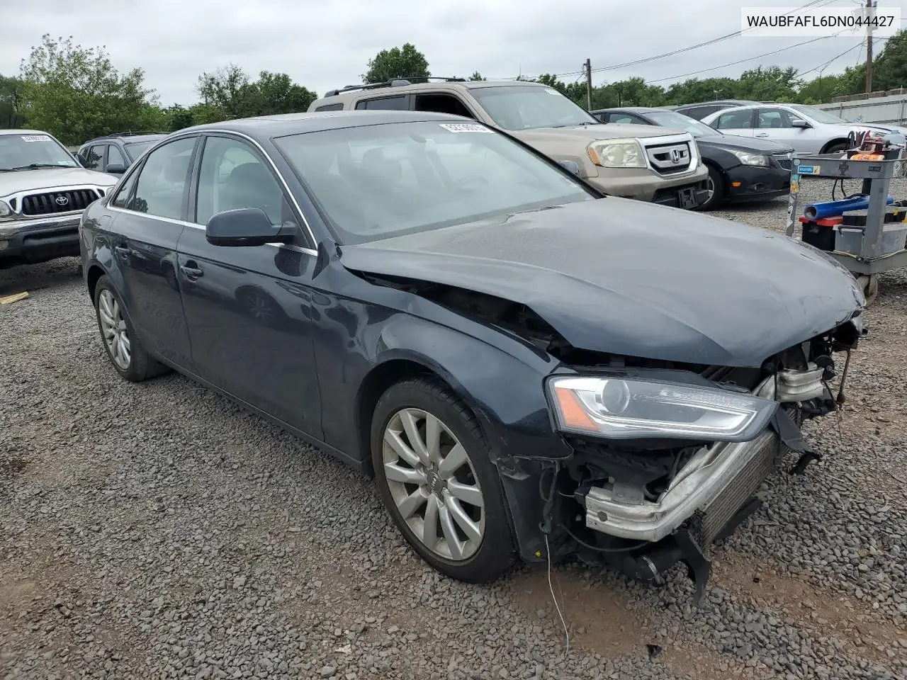 2013 Audi A4 Premium VIN: WAUBFAFL6DN044427 Lot: 62736015