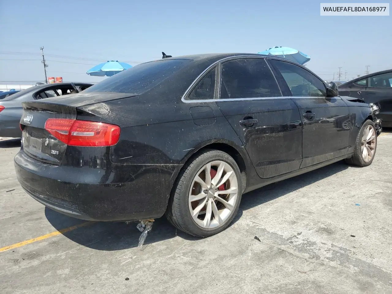 2013 Audi A4 Premium Plus VIN: WAUEFAFL8DA168977 Lot: 62773825