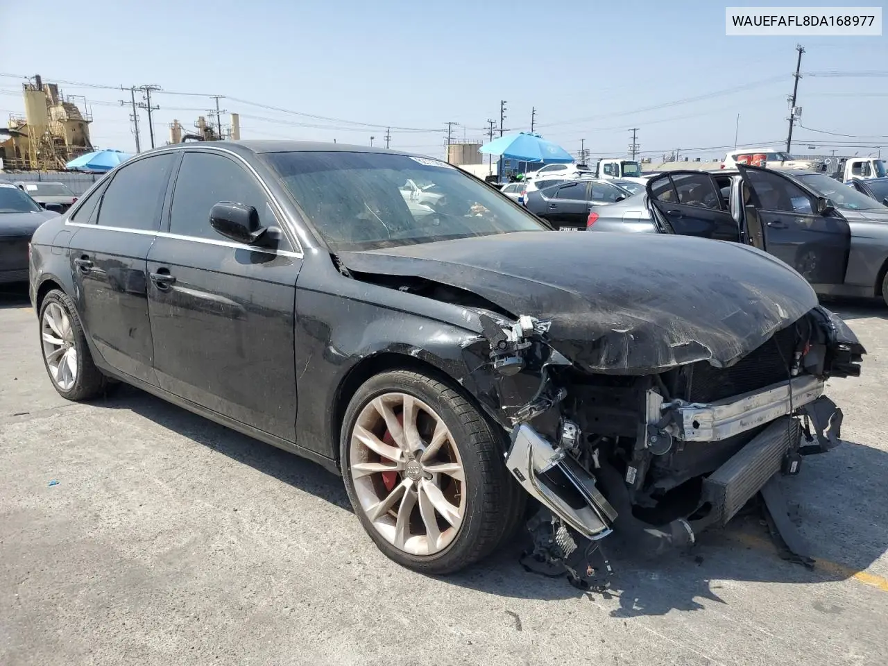 2013 Audi A4 Premium Plus VIN: WAUEFAFL8DA168977 Lot: 62773825