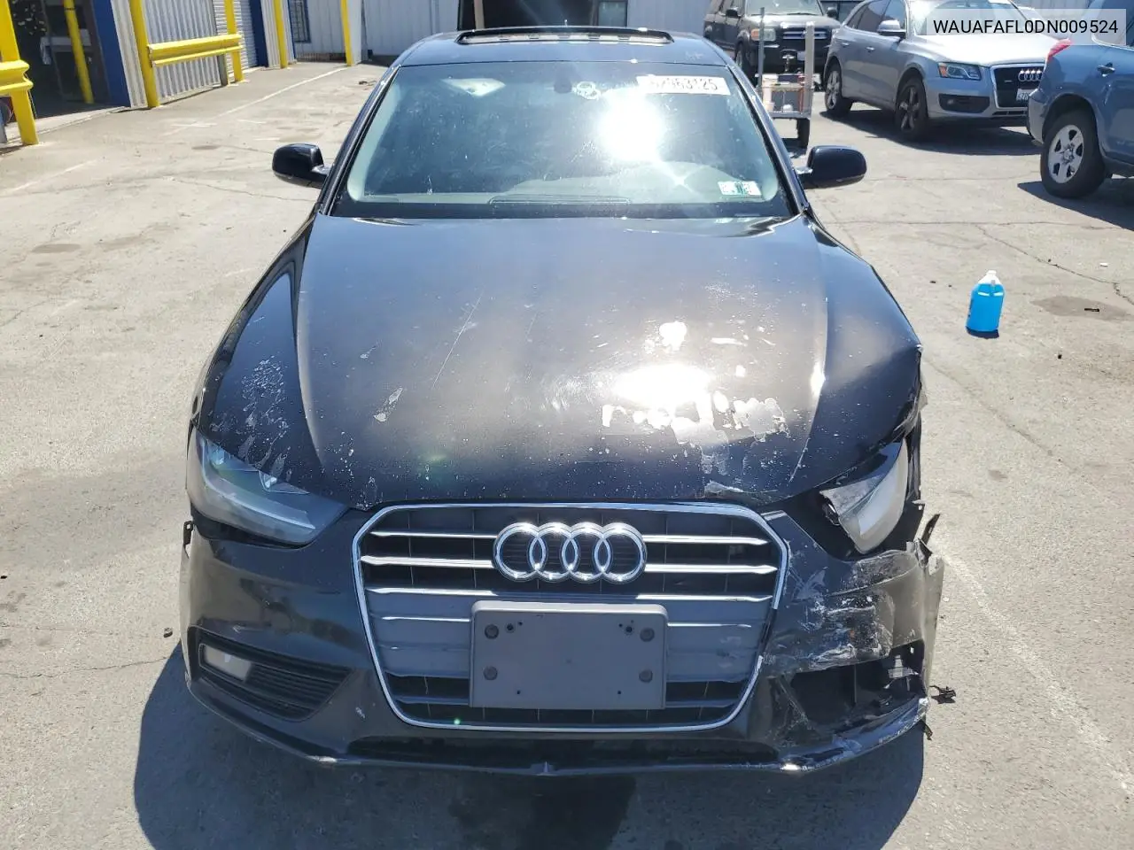 2013 Audi A4 Premium VIN: WAUAFAFL0DN009524 Lot: 62963125