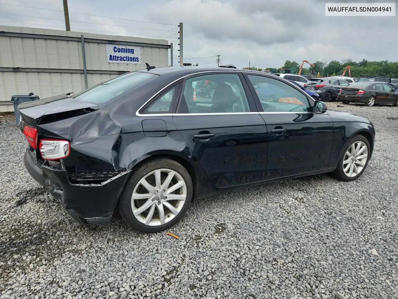 2013 Audi A4 Premium Plus VIN: WAUFFAFL5DN004941 Lot: 63196595
