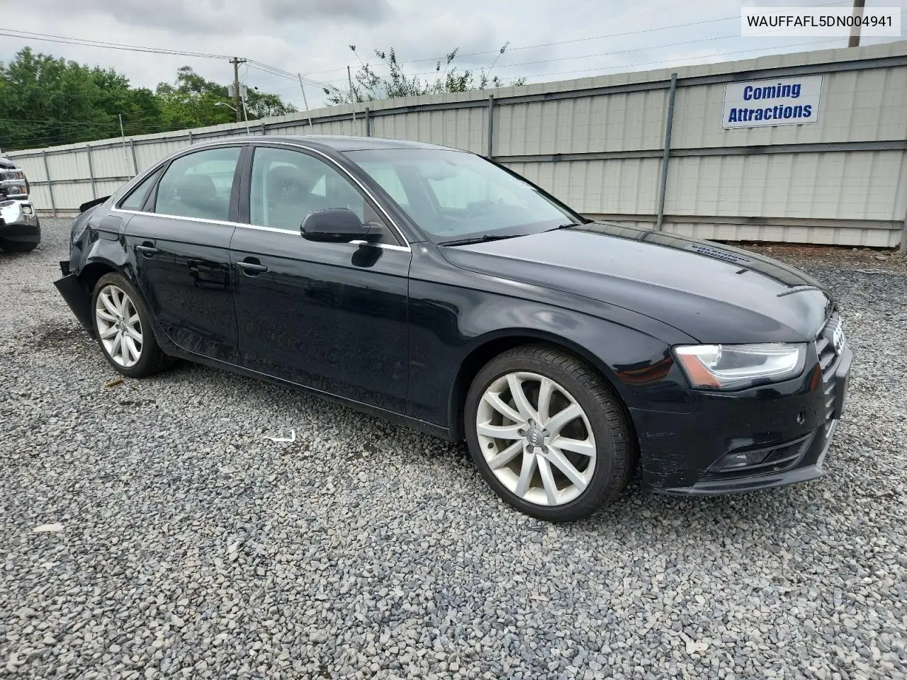 2013 Audi A4 Premium Plus VIN: WAUFFAFL5DN004941 Lot: 63196595