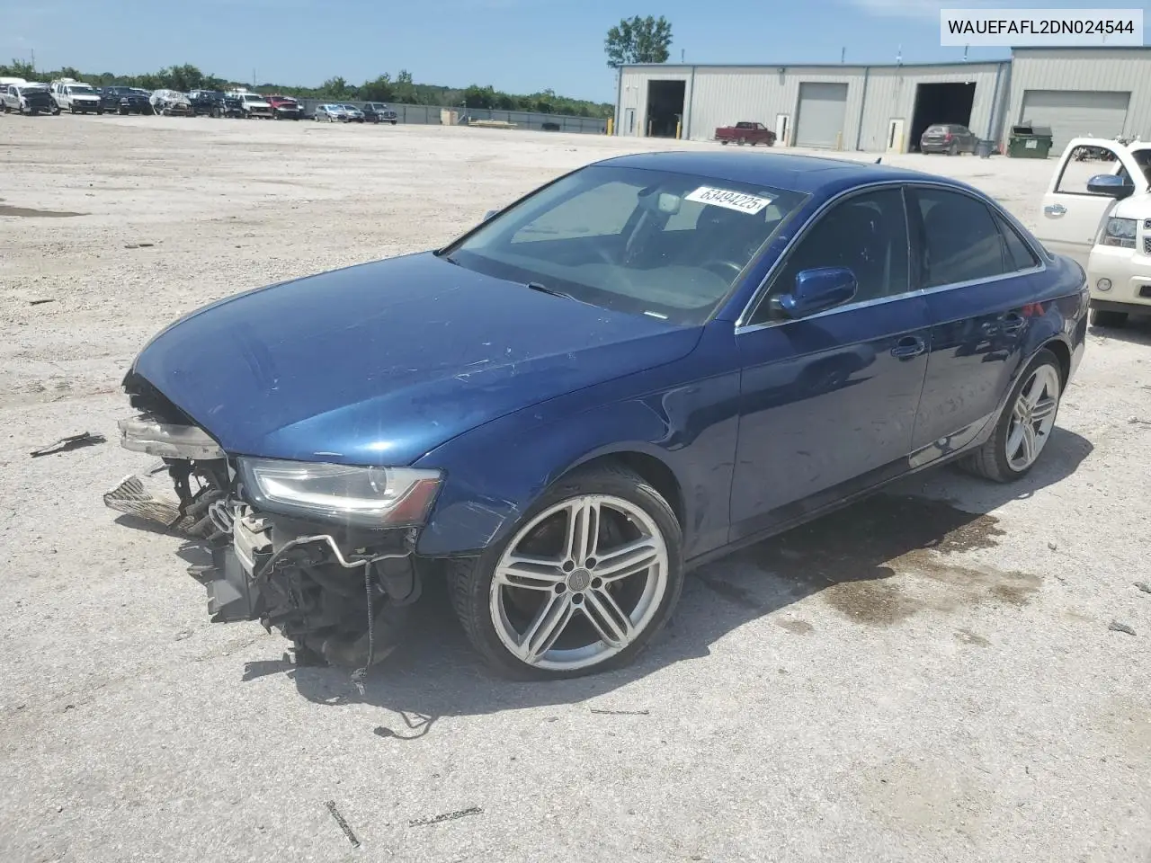 2013 Audi A4 Premium Plus VIN: WAUEFAFL2DN024544 Lot: 63494225