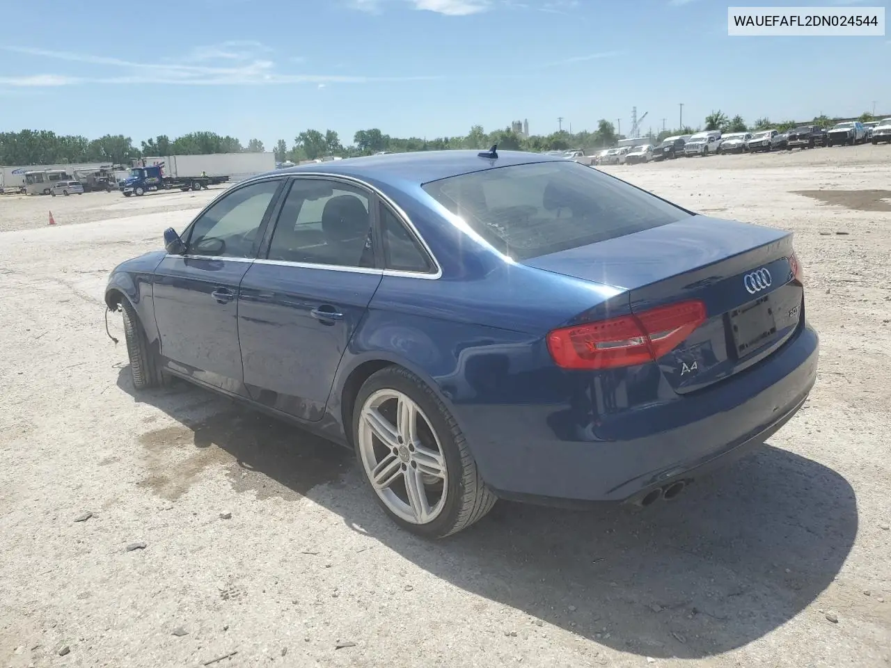 2013 Audi A4 Premium Plus VIN: WAUEFAFL2DN024544 Lot: 63494225