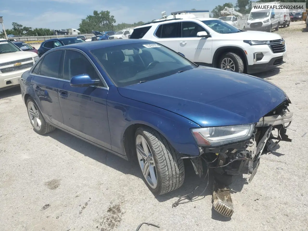 2013 Audi A4 Premium Plus VIN: WAUEFAFL2DN024544 Lot: 63494225