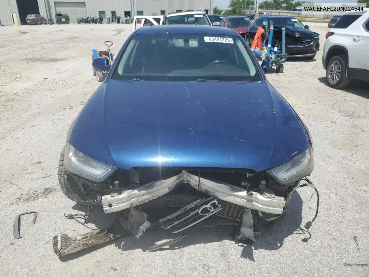 2013 Audi A4 Premium Plus VIN: WAUEFAFL2DN024544 Lot: 63494225