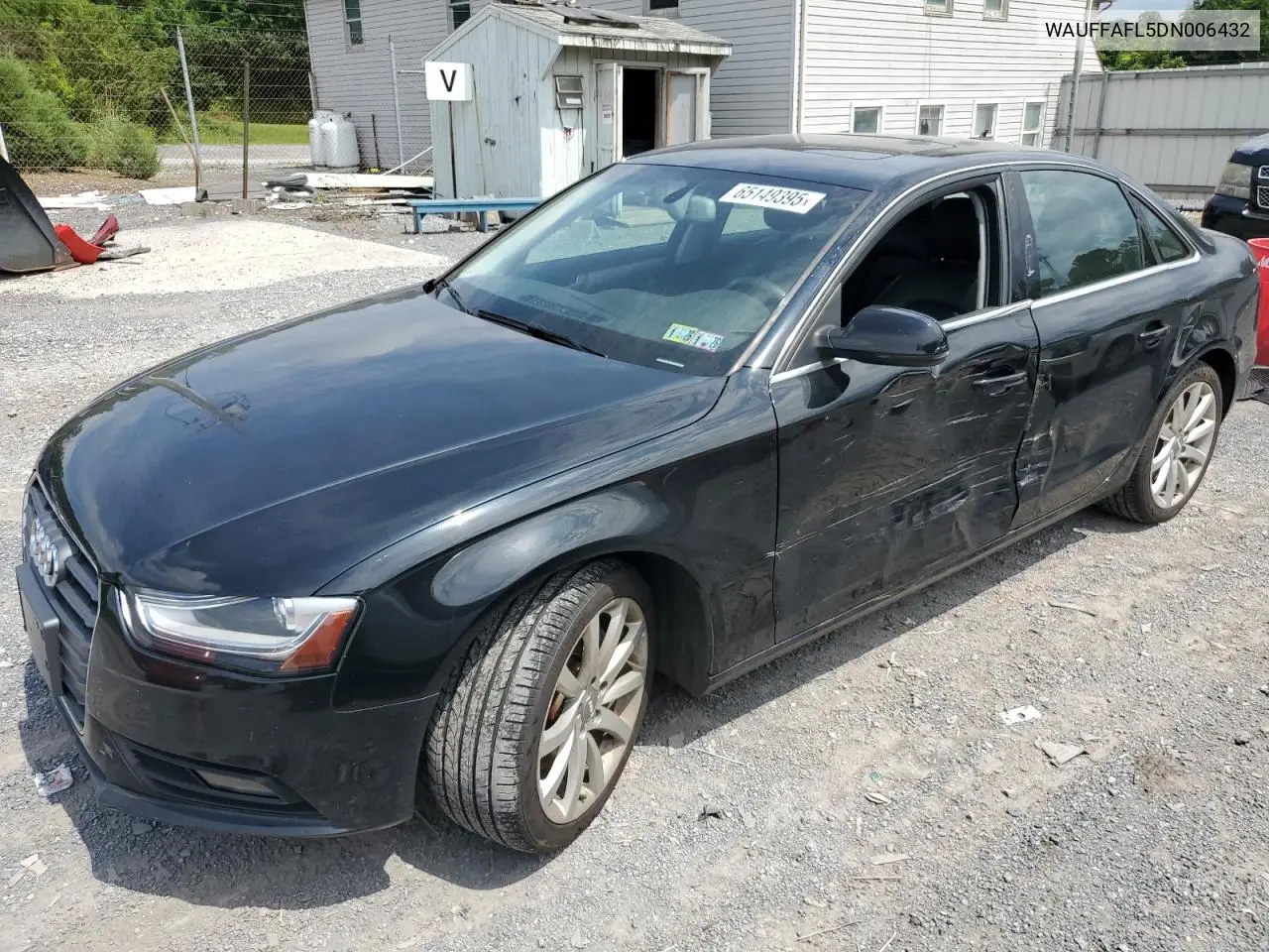2013 Audi A4 Premium Plus VIN: WAUFFAFL5DN006432 Lot: 65149395