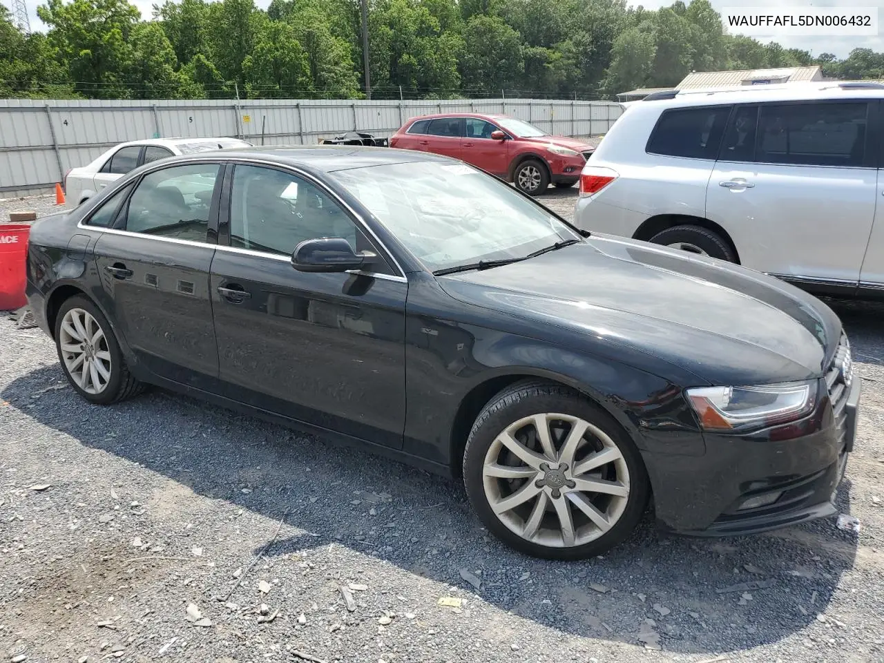 2013 Audi A4 Premium Plus VIN: WAUFFAFL5DN006432 Lot: 65149395
