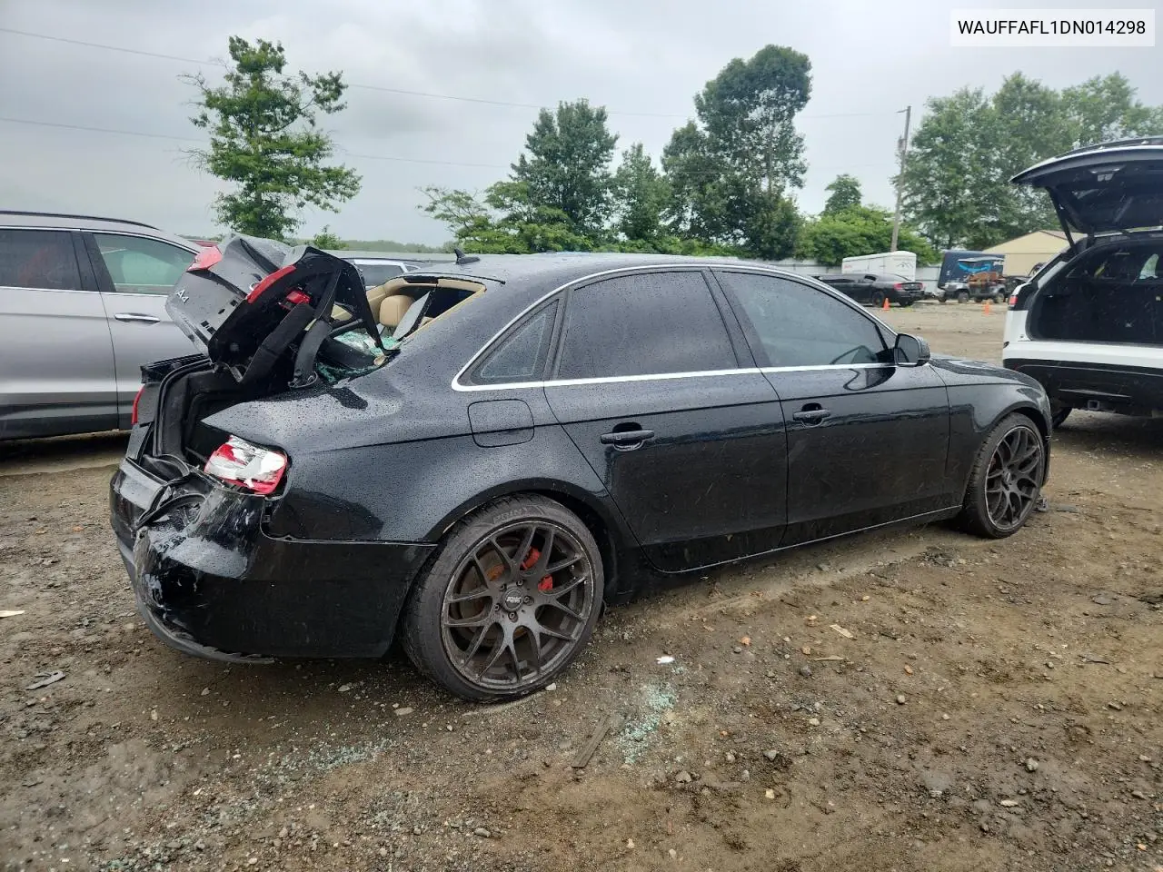 2013 Audi A4 Premium Plus VIN: WAUFFAFL1DN014298 Lot: 65777435