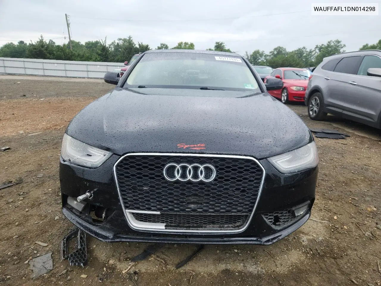 2013 Audi A4 Premium Plus VIN: WAUFFAFL1DN014298 Lot: 65777435