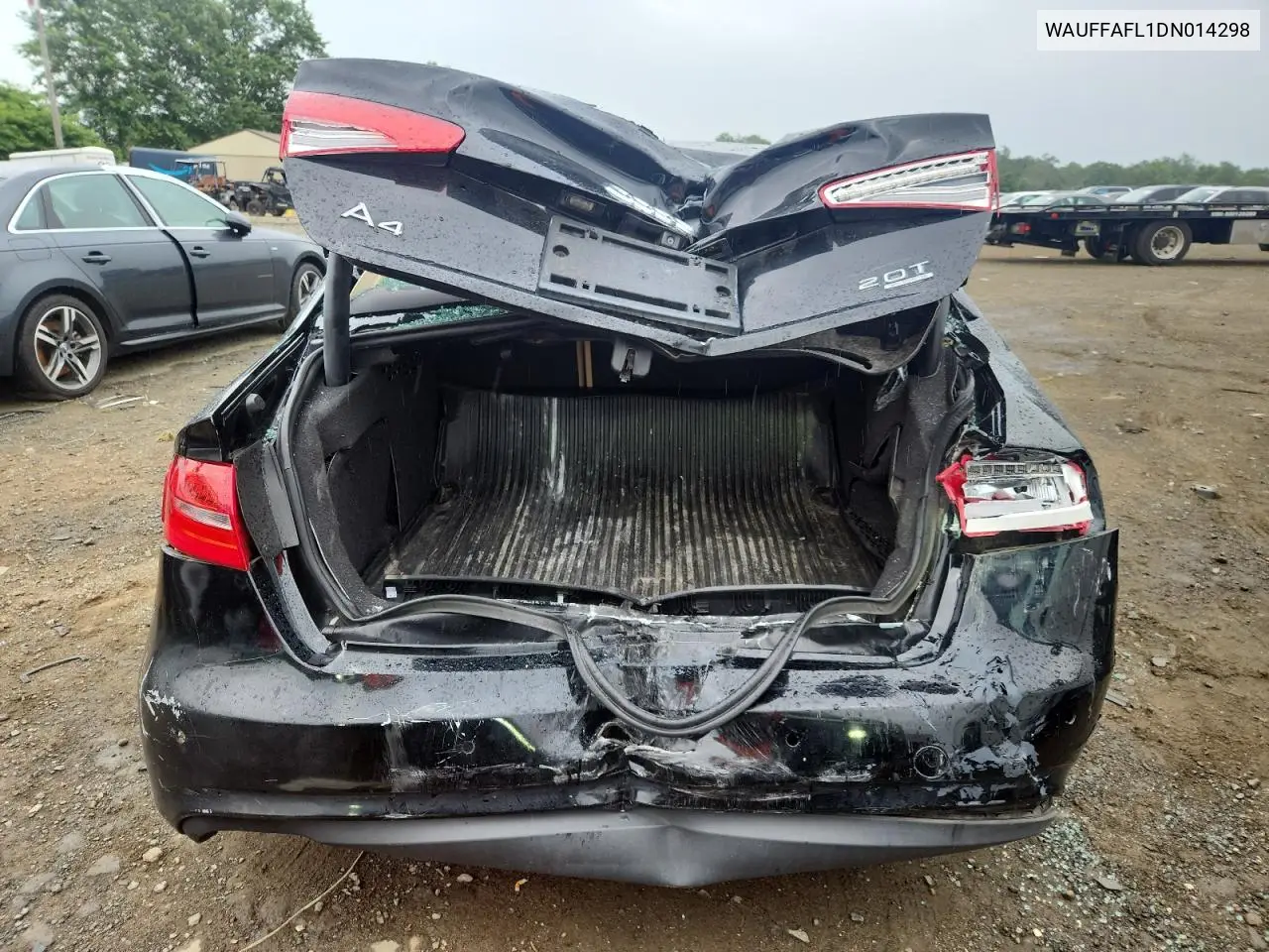 2013 Audi A4 Premium Plus VIN: WAUFFAFL1DN014298 Lot: 65777435