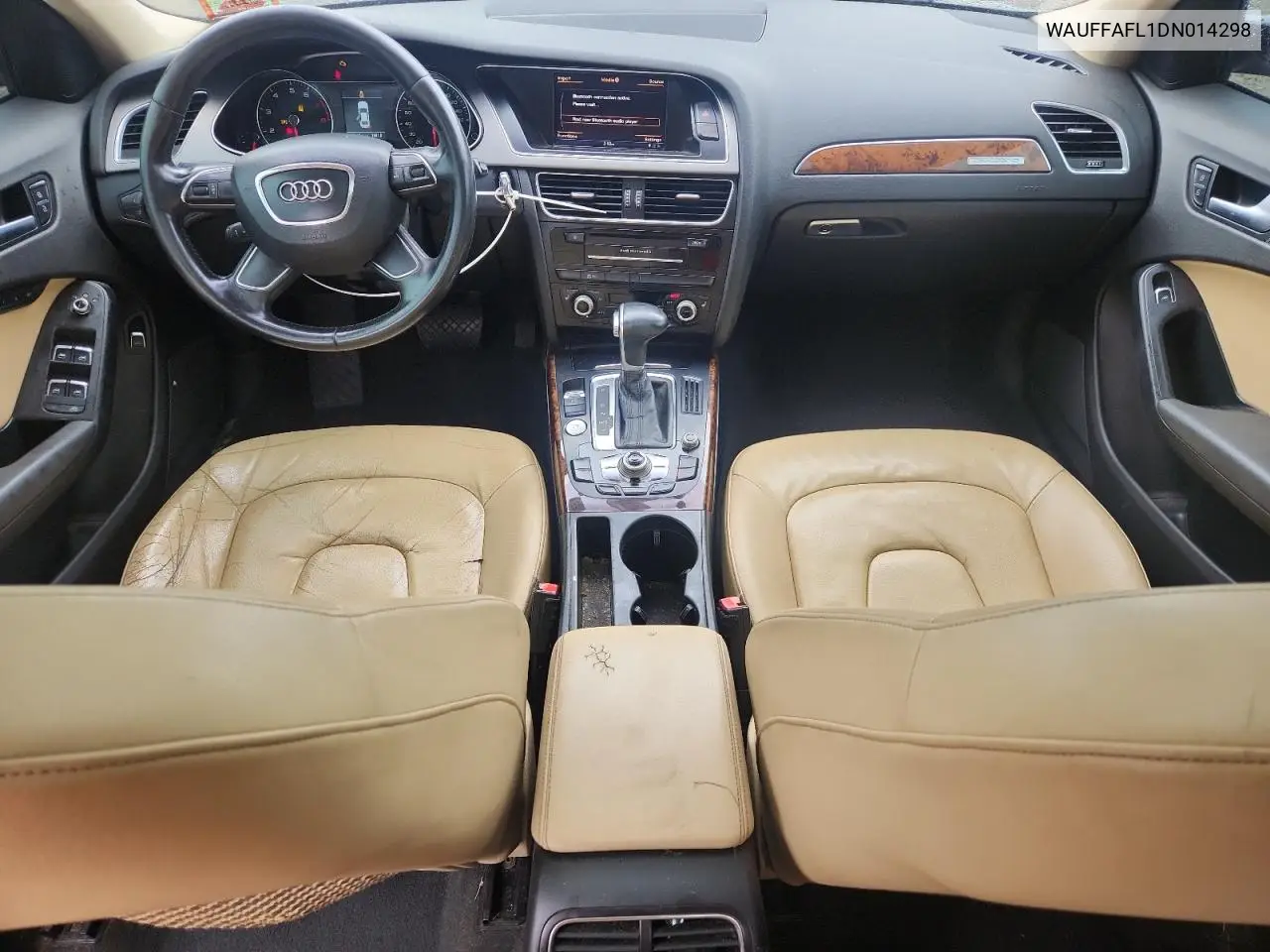 2013 Audi A4 Premium Plus VIN: WAUFFAFL1DN014298 Lot: 65777435