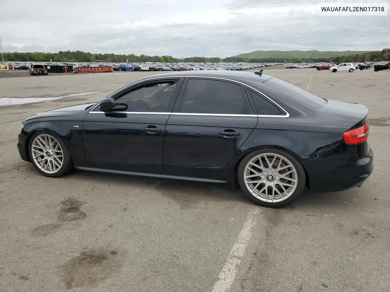 2014 Audi A4 Premium VIN: WAUAFAFL2EN017318 Lot: 56586795