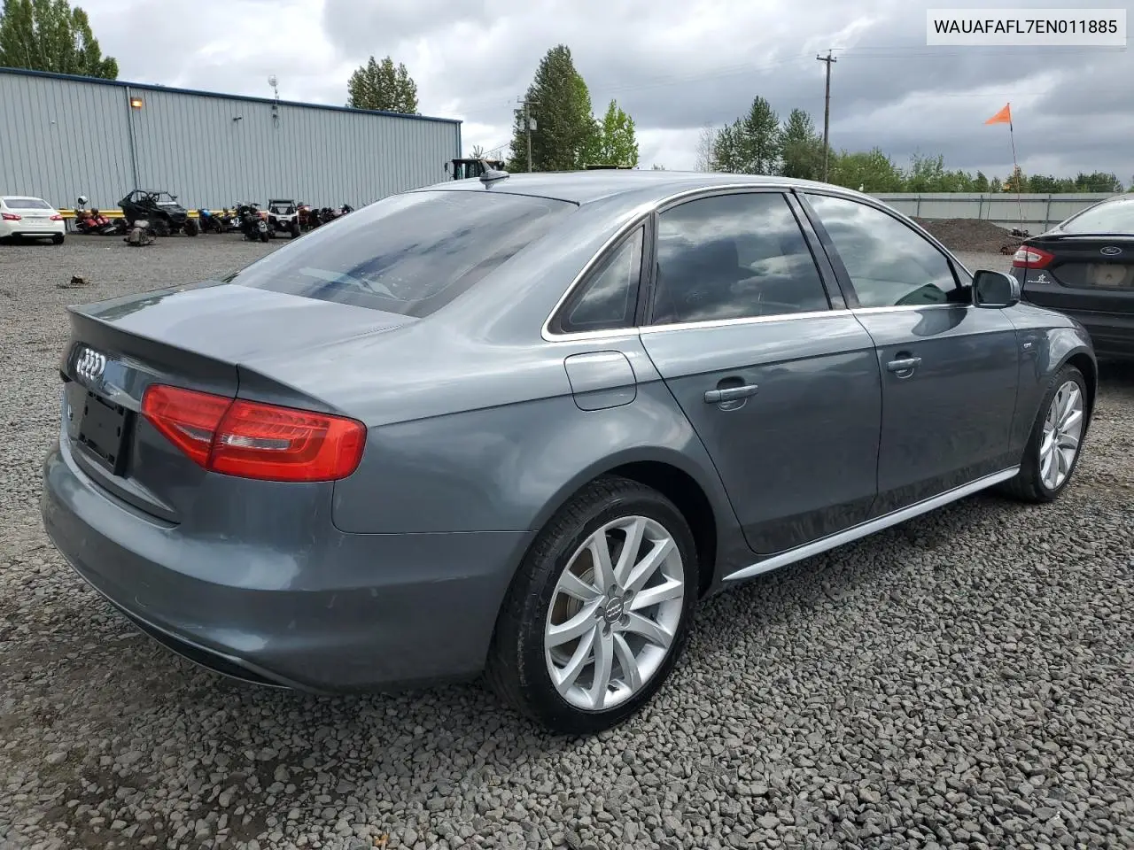 2014 Audi A4 Premium VIN: WAUAFAFL7EN011885 Lot: 57085035