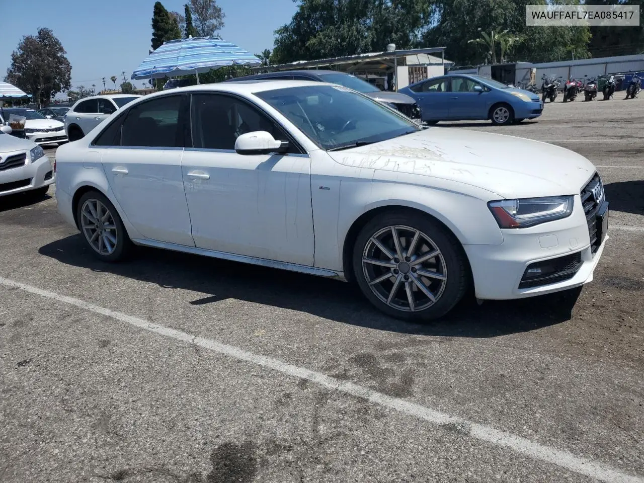 2014 Audi A4 Premium Plus VIN: WAUFFAFL7EA085417 Lot: 57099985