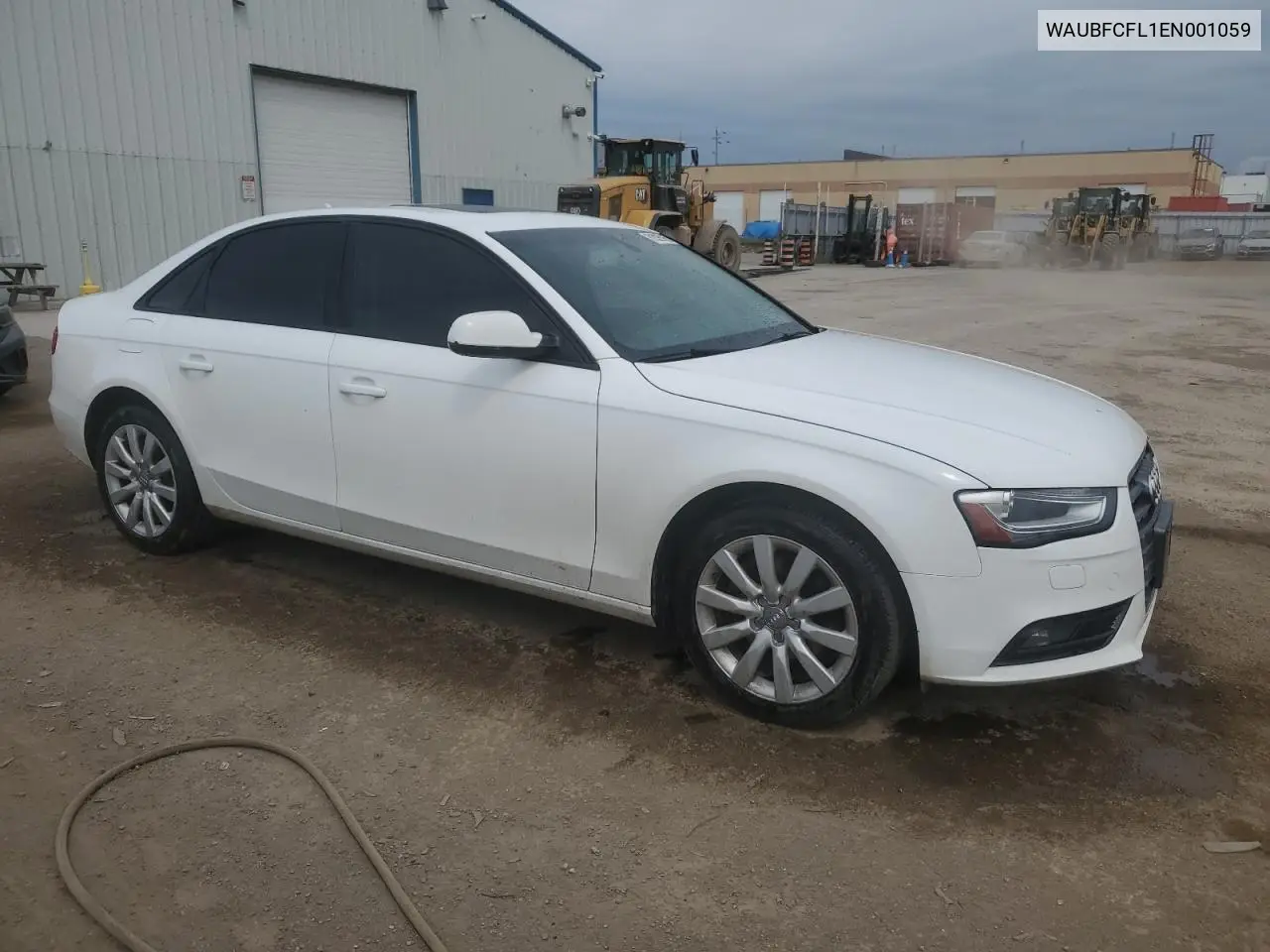 2014 Audi A4 Premium VIN: WAUBFCFL1EN001059 Lot: 61035785