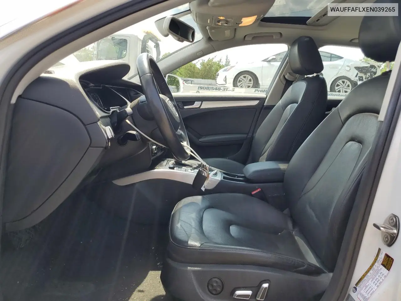 2014 Audi A4 Premium Plus VIN: WAUFFAFLXEN039265 Lot: 61771835
