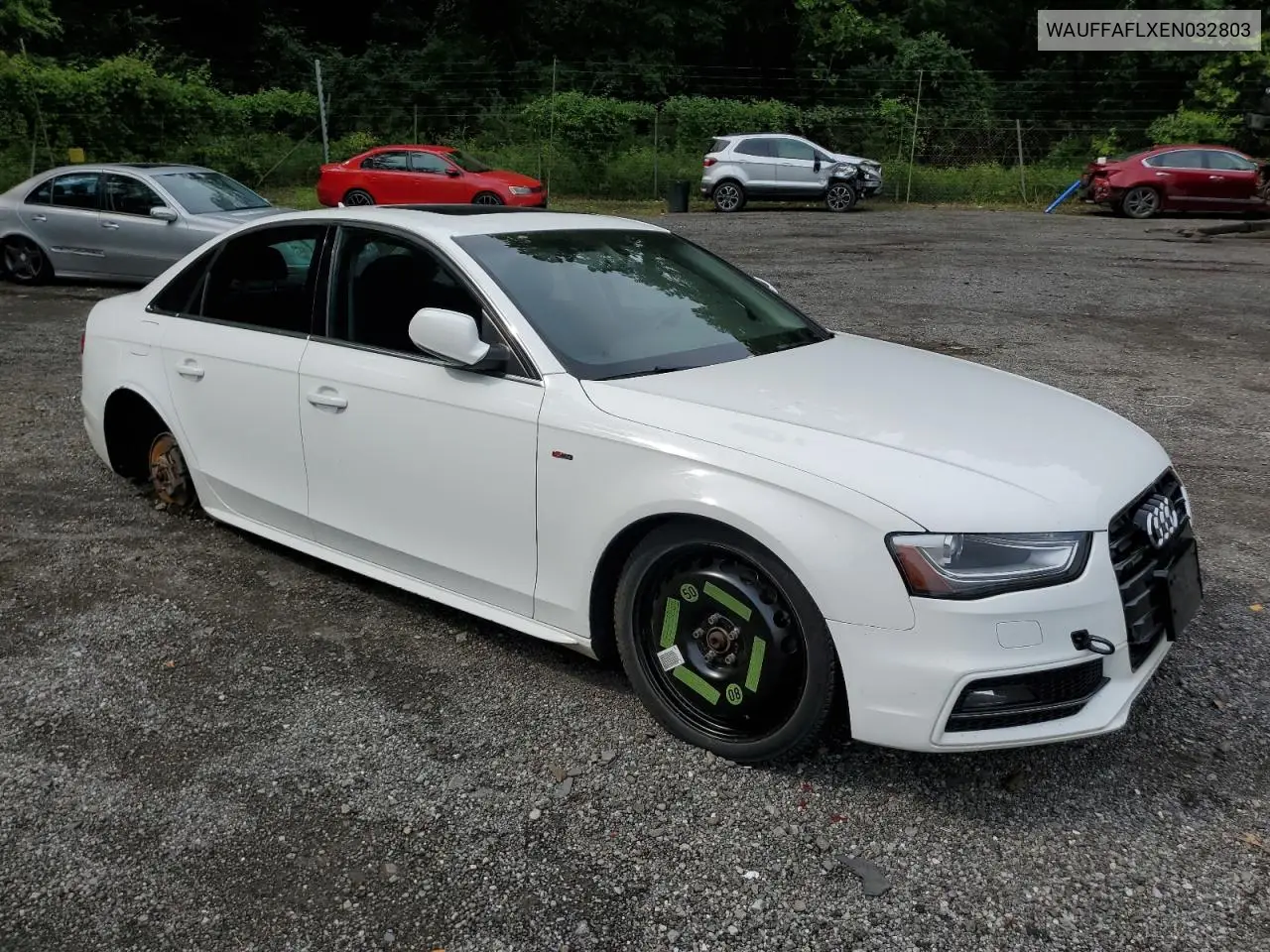 2014 Audi A4 Premium Plus VIN: WAUFFAFLXEN032803 Lot: 61996105
