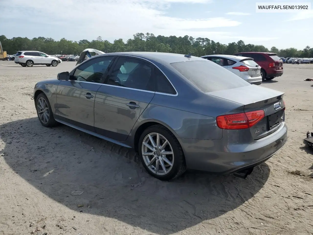 2014 Audi A4 Premium Plus VIN: WAUFFAFL5EN013902 Lot: 62455495