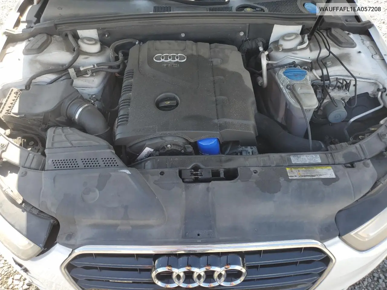 2014 Audi A4 Premium Plus VIN: WAUFFAFL1EA057208 Lot: 62485855