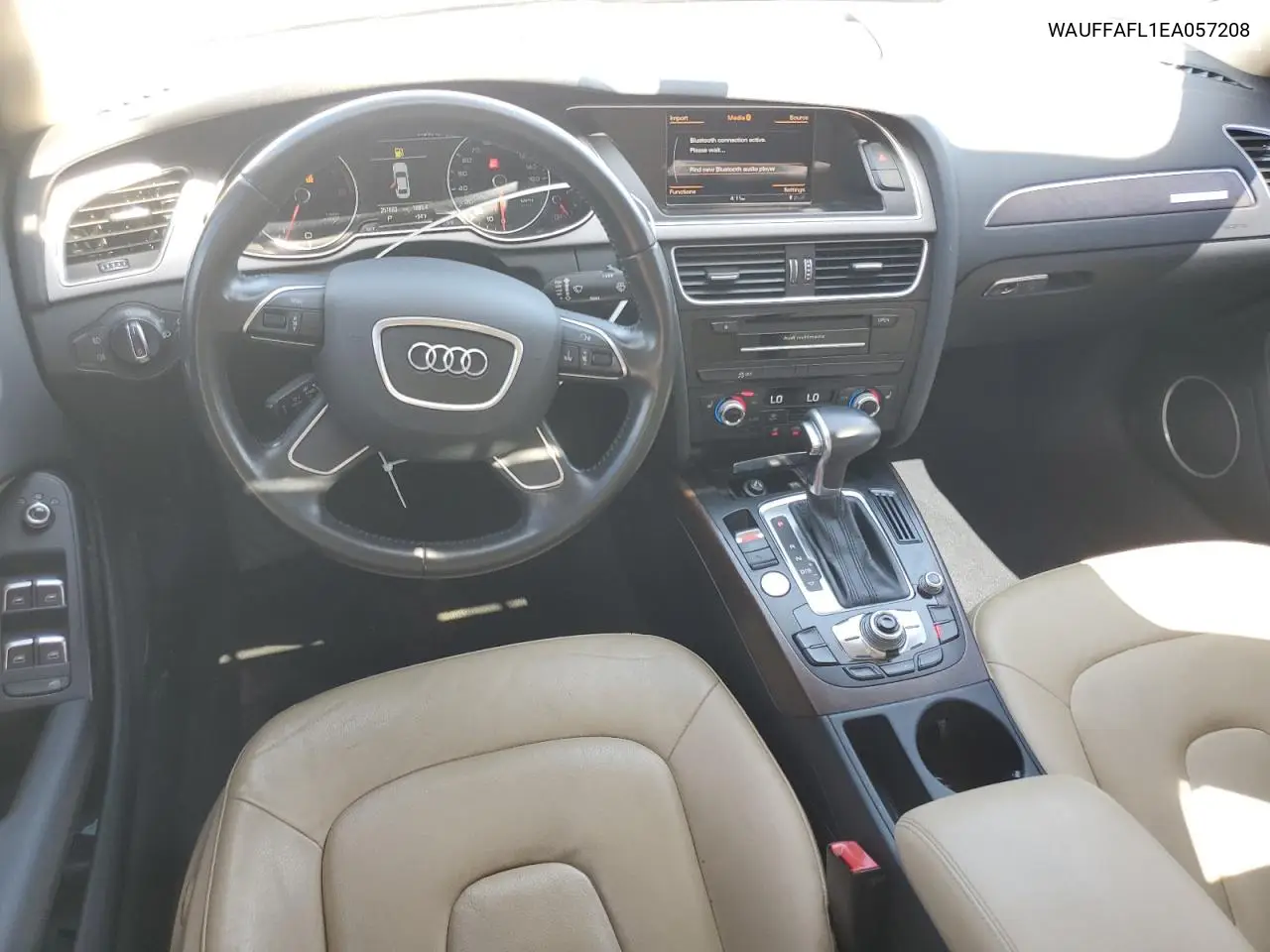 2014 Audi A4 Premium Plus VIN: WAUFFAFL1EA057208 Lot: 62485855