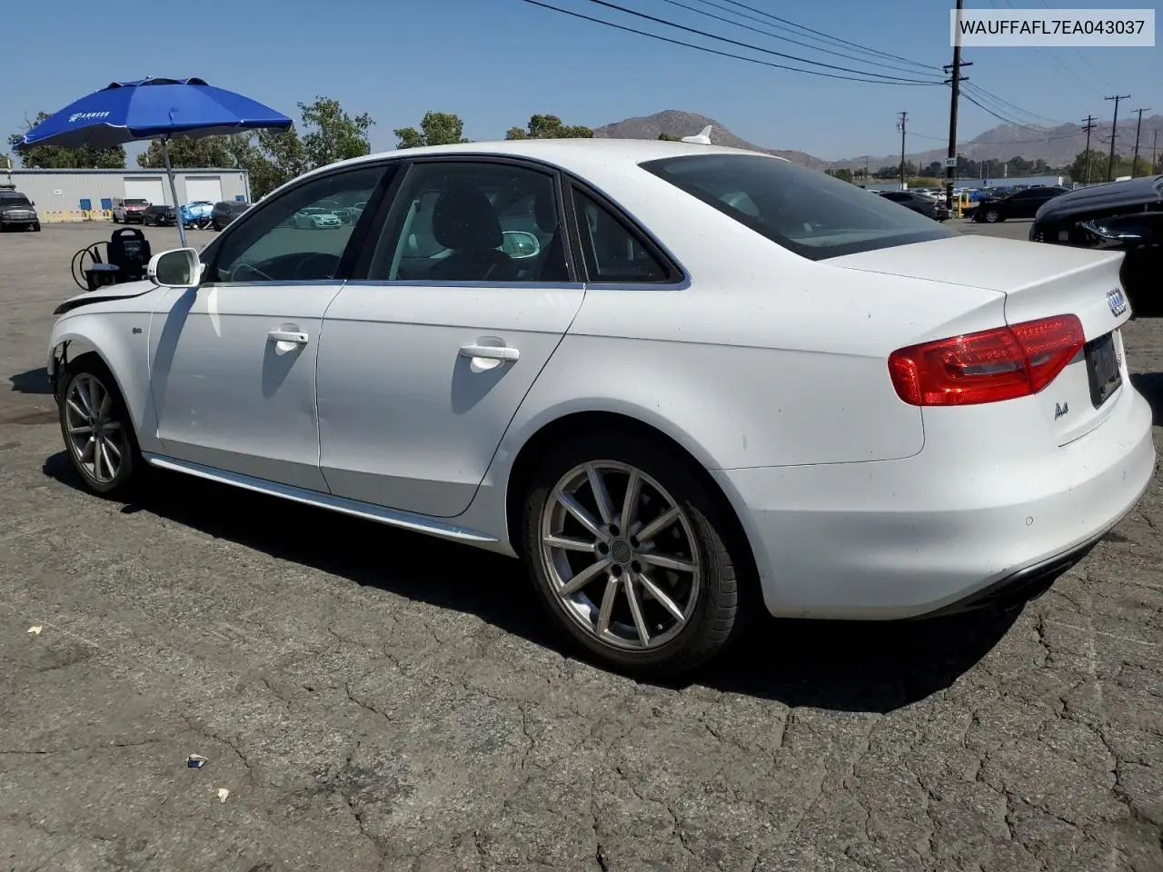 2014 Audi A4 Premium Plus VIN: WAUFFAFL7EA043037 Lot: 62774745