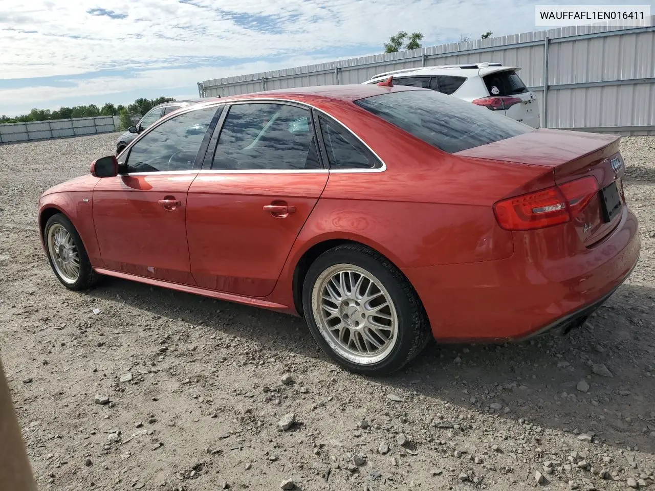 2014 Audi A4 Premium Plus VIN: WAUFFAFL1EN016411 Lot: 62913365