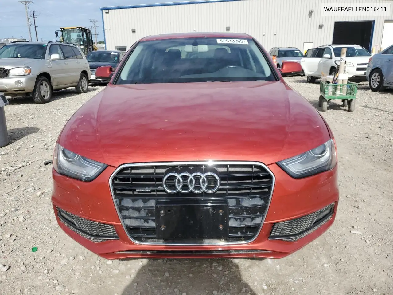 2014 Audi A4 Premium Plus VIN: WAUFFAFL1EN016411 Lot: 62913365