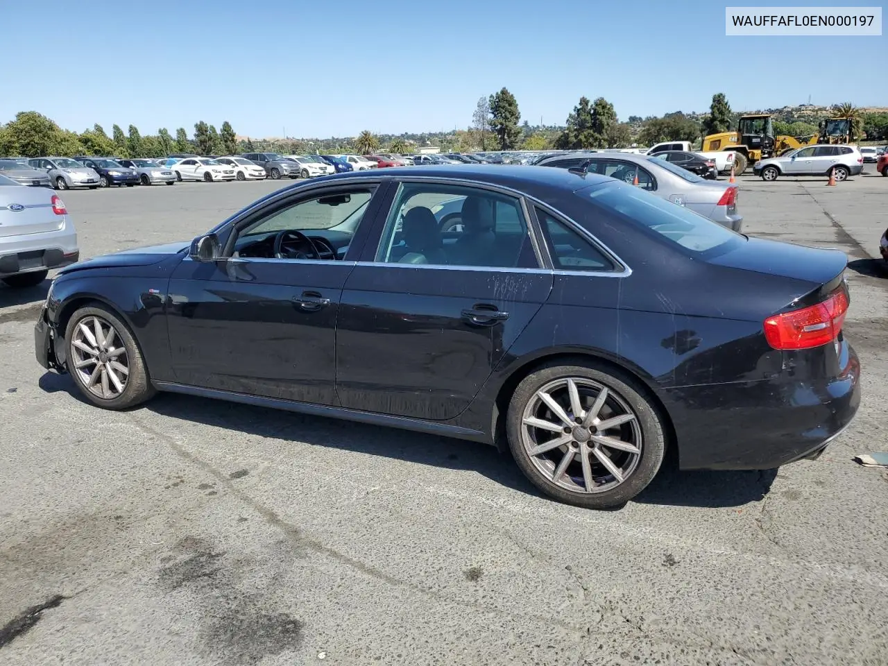 2014 Audi A4 Premium Plus VIN: WAUFFAFL0EN000197 Lot: 62939845