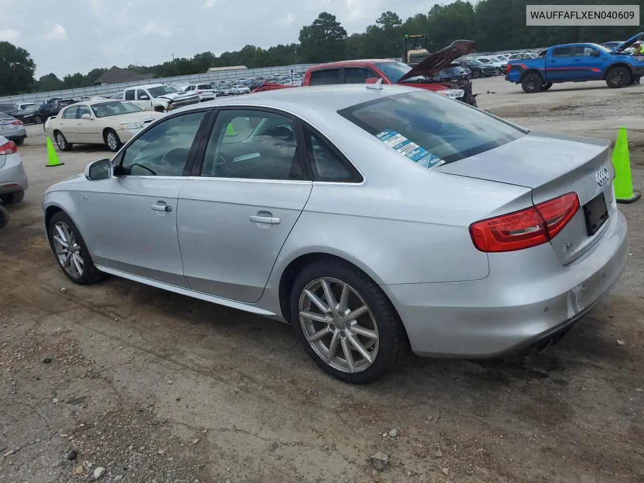 2014 Audi A4 Premium Plus VIN: WAUFFAFLXEN040609 Lot: 63123865