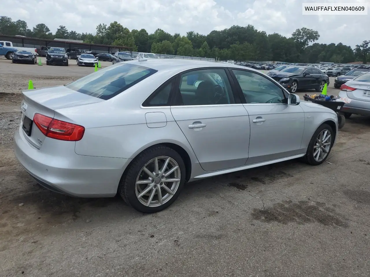 2014 Audi A4 Premium Plus VIN: WAUFFAFLXEN040609 Lot: 63123865