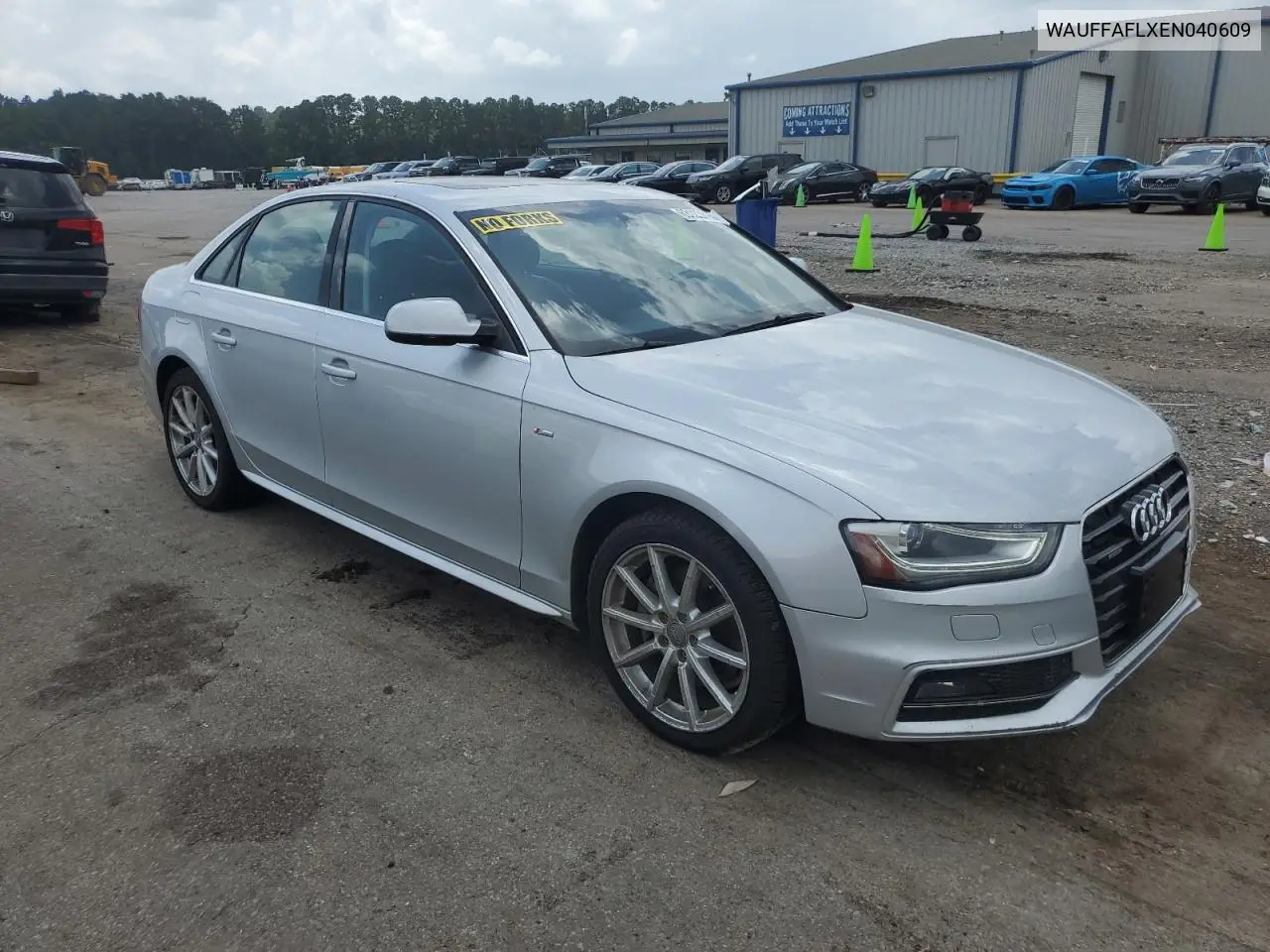 2014 Audi A4 Premium Plus VIN: WAUFFAFLXEN040609 Lot: 63123865