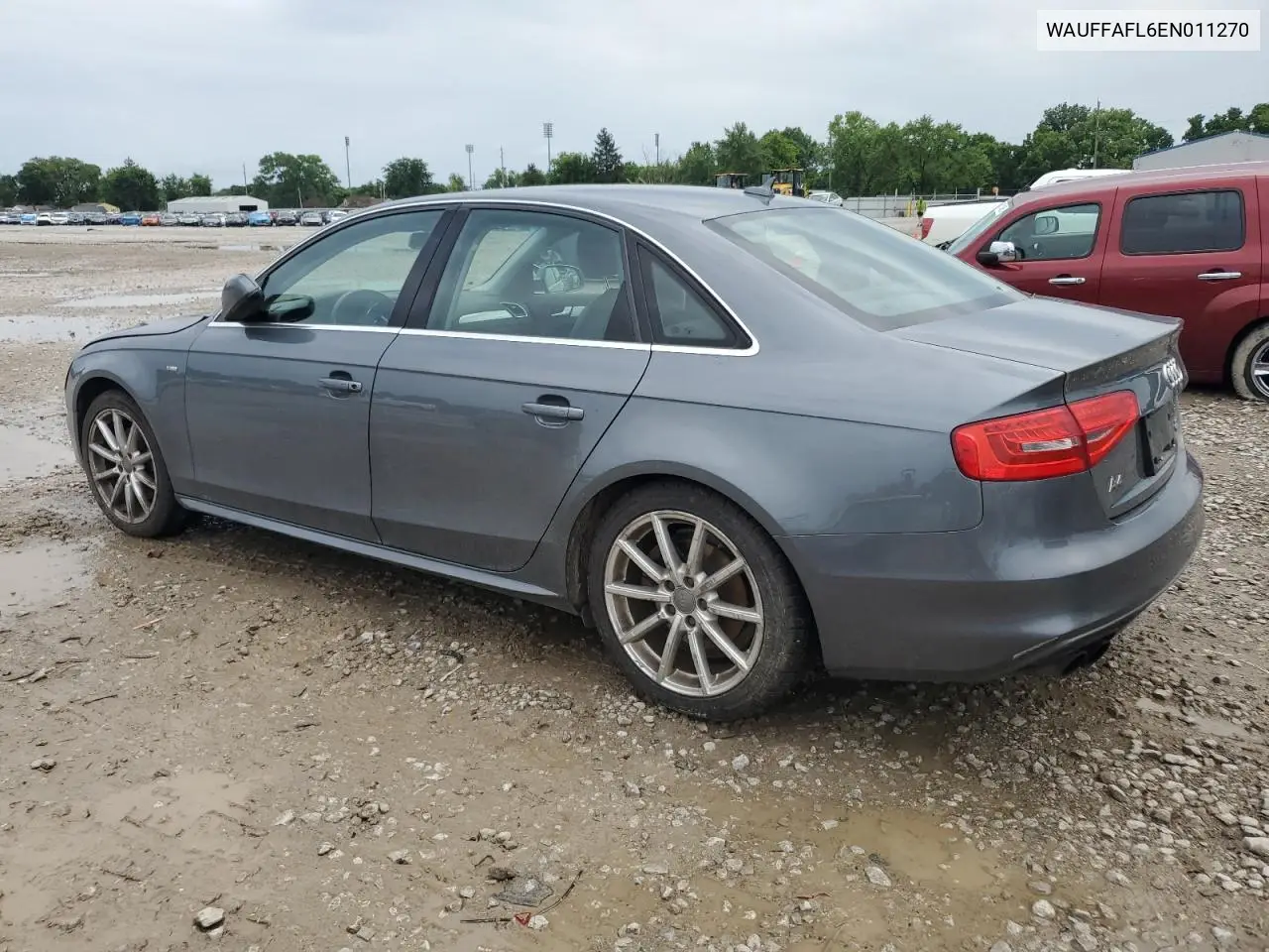 2014 Audi A4 Premium Plus VIN: WAUFFAFL6EN011270 Lot: 63188295