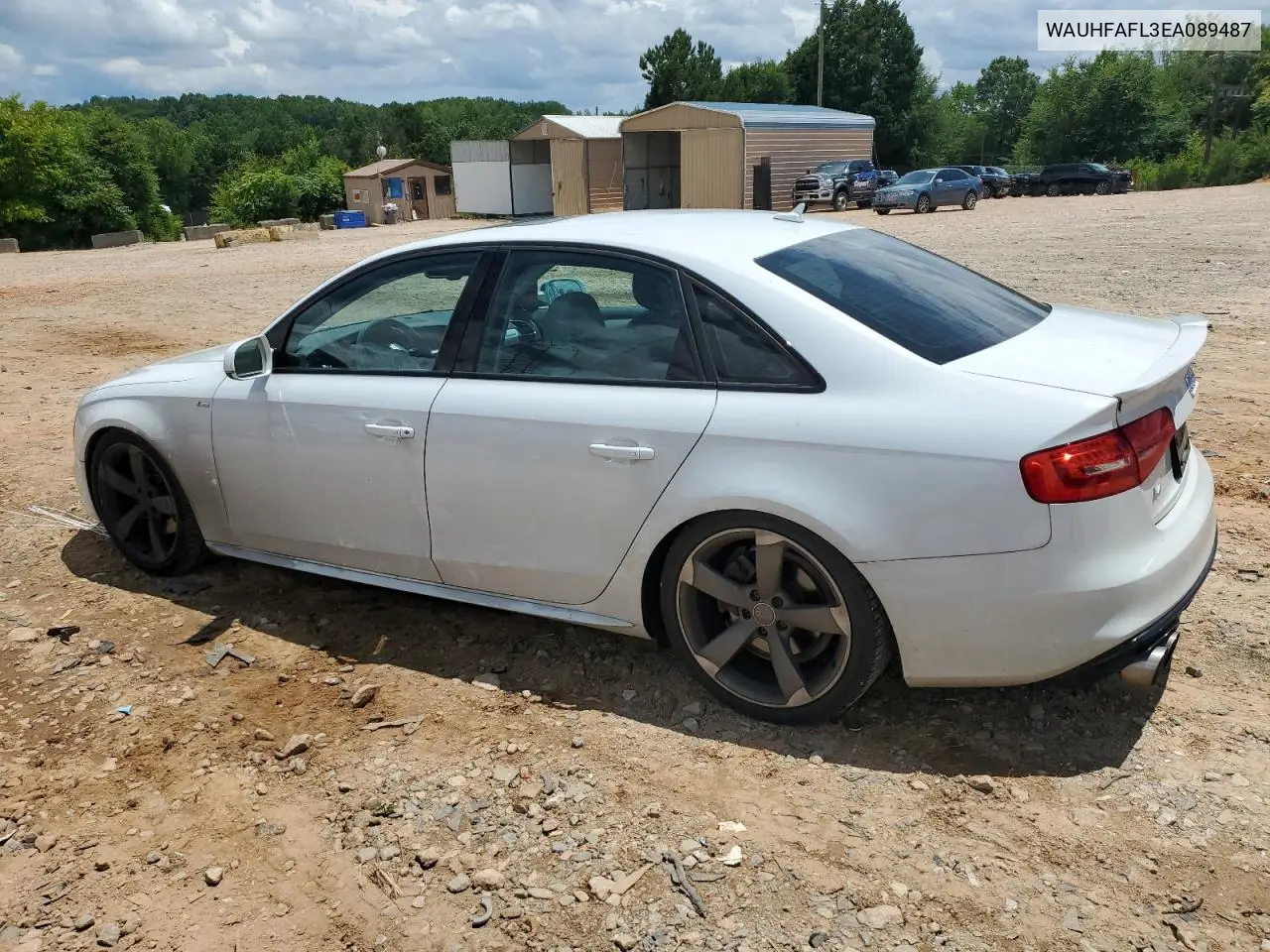 2014 Audi A4 Premium Plus VIN: WAUHFAFL3EA089487 Lot: 63203815