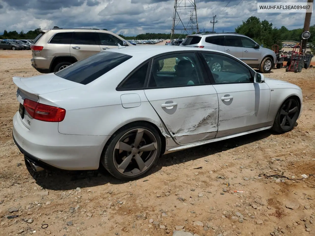 2014 Audi A4 Premium Plus VIN: WAUHFAFL3EA089487 Lot: 63203815