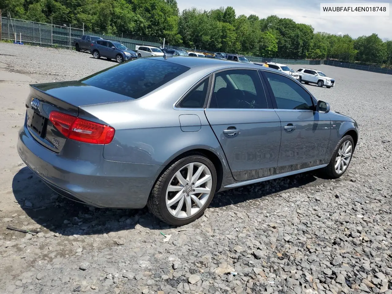 2014 Audi A4 Premium VIN: WAUBFAFL4EN018748 Lot: 63220305