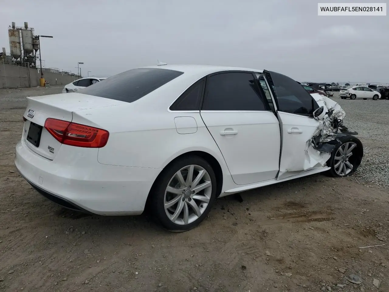 2014 Audi A4 Premium VIN: WAUBFAFL5EN028141 Lot: 63262025