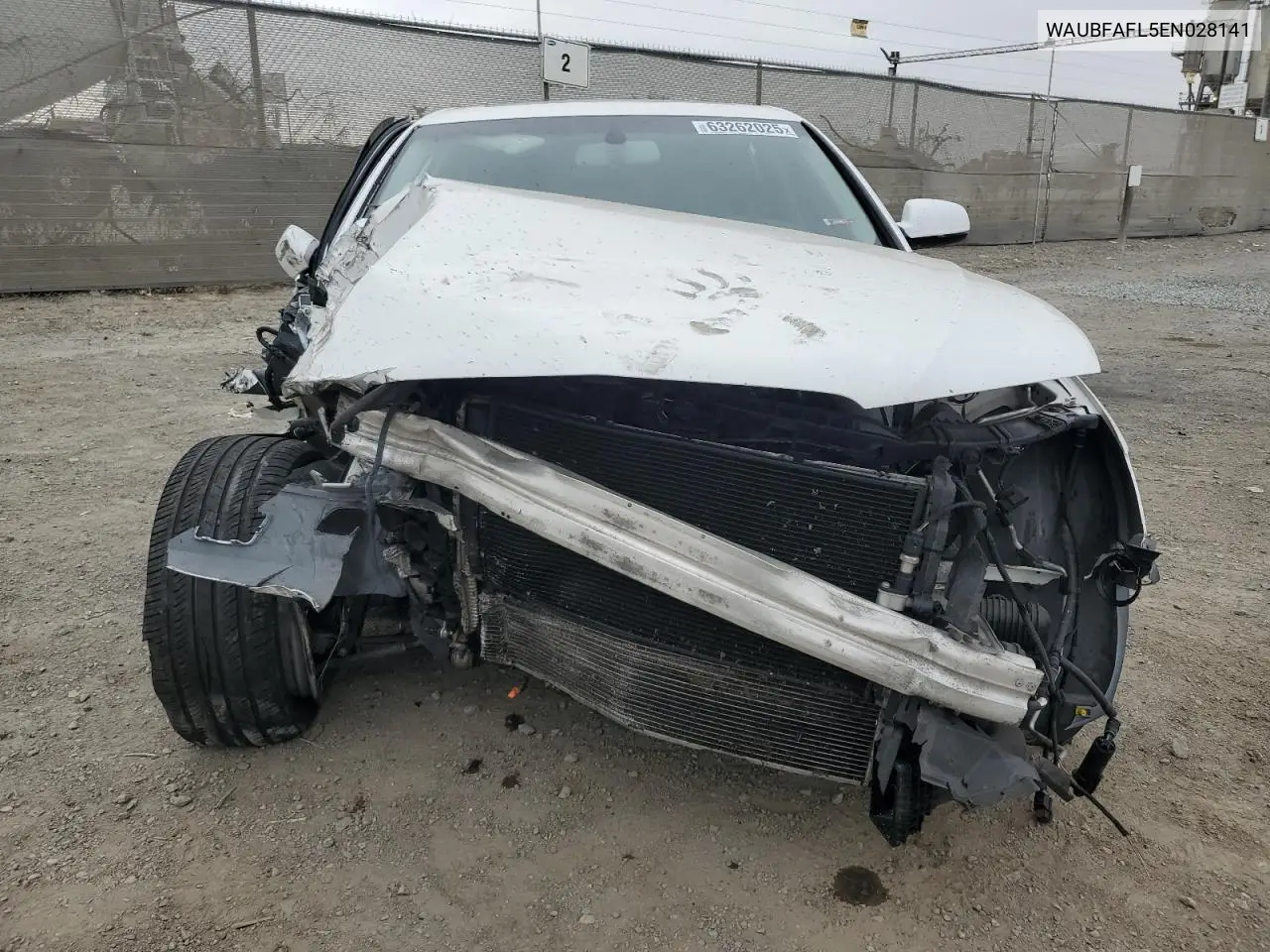 2014 Audi A4 Premium VIN: WAUBFAFL5EN028141 Lot: 63262025