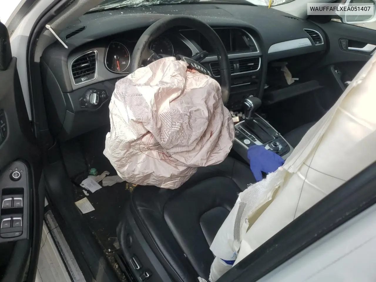 2014 Audi A4 Premium Plus VIN: WAUFFAFLXEA051407 Lot: 63621025