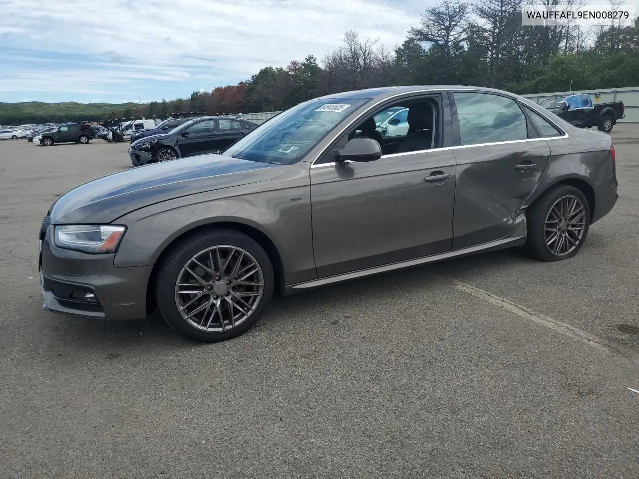 2014 Audi A4 Premium Plus VIN: WAUFFAFL9EN008279 Lot: 64948605