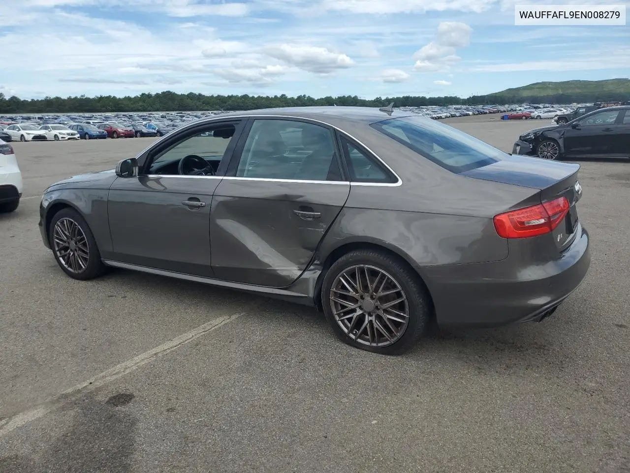 2014 Audi A4 Premium Plus VIN: WAUFFAFL9EN008279 Lot: 64948605