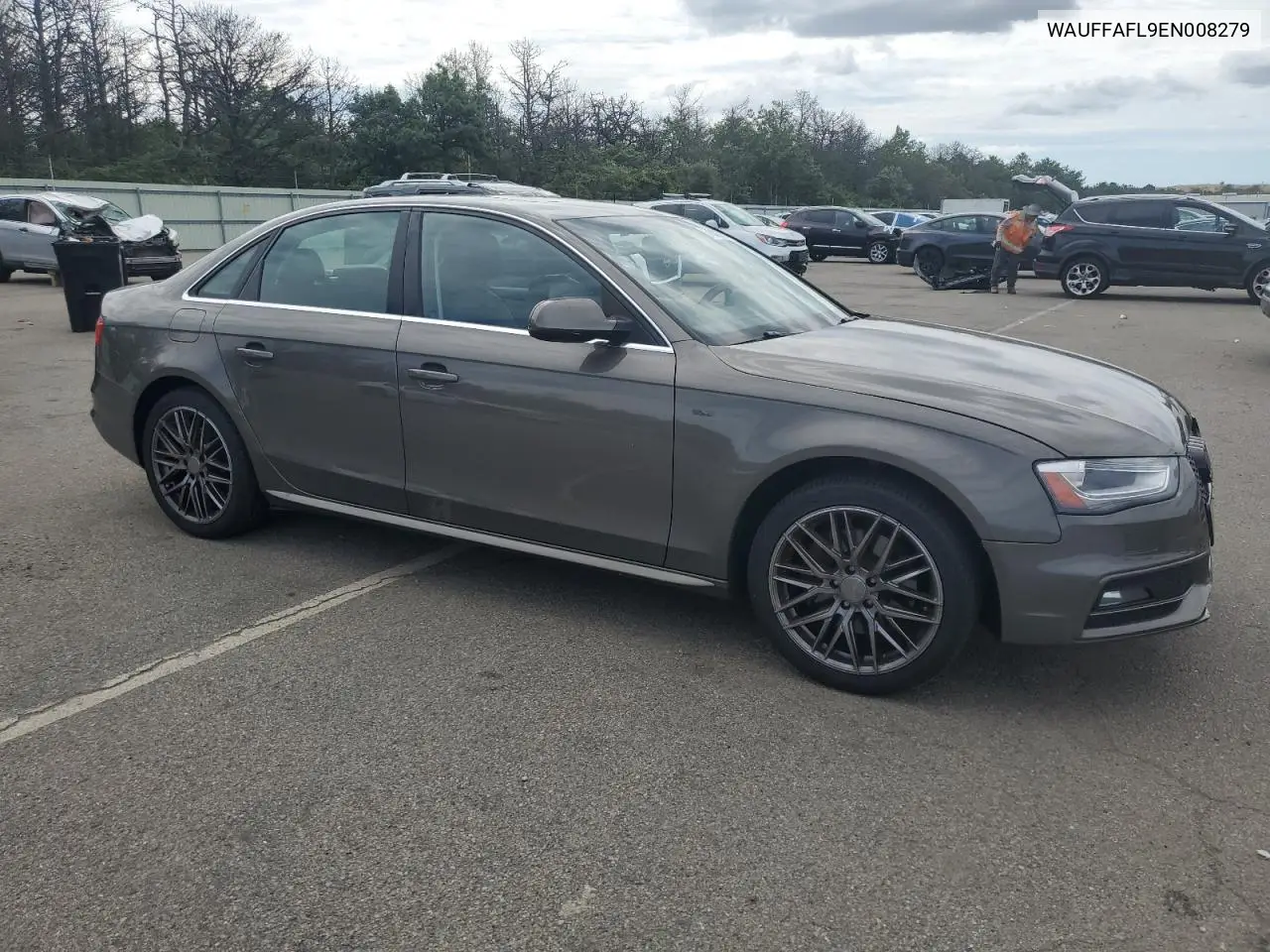 2014 Audi A4 Premium Plus VIN: WAUFFAFL9EN008279 Lot: 64948605