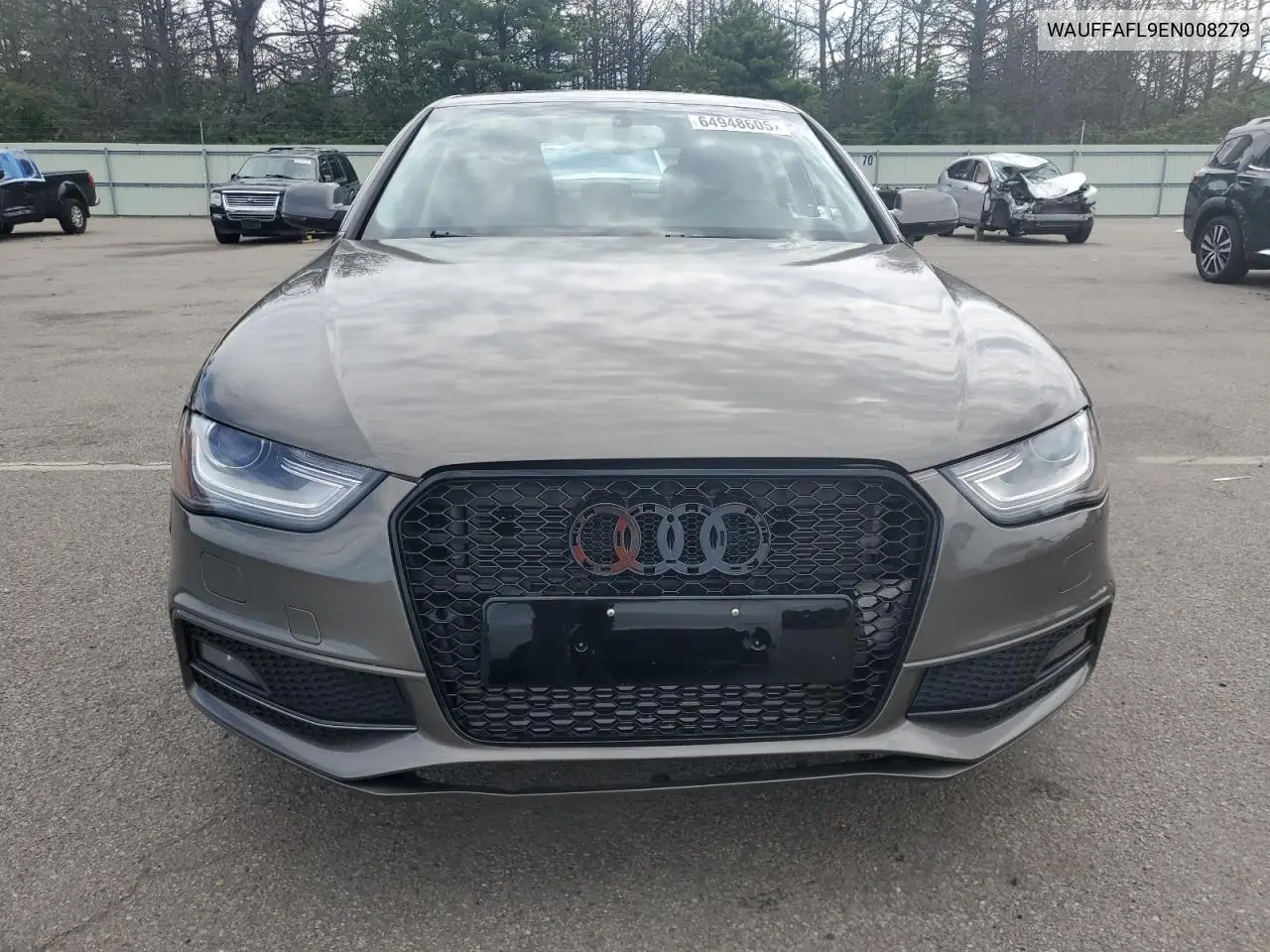 2014 Audi A4 Premium Plus VIN: WAUFFAFL9EN008279 Lot: 64948605