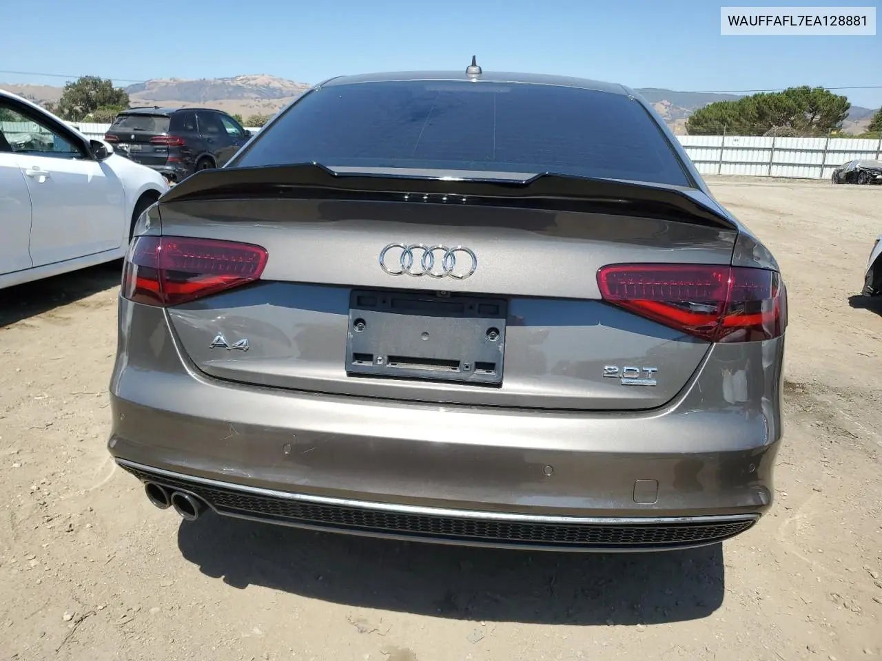 2014 Audi A4 Premium Plus VIN: WAUFFAFL7EA128881 Lot: 65081055