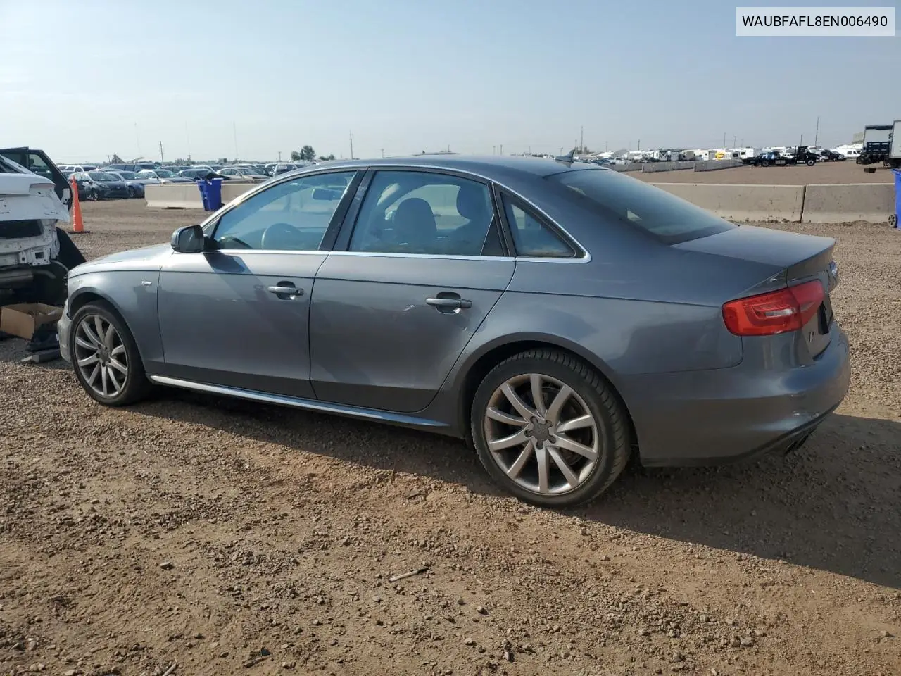 2014 Audi A4 Premium VIN: WAUBFAFL8EN006490 Lot: 65146815