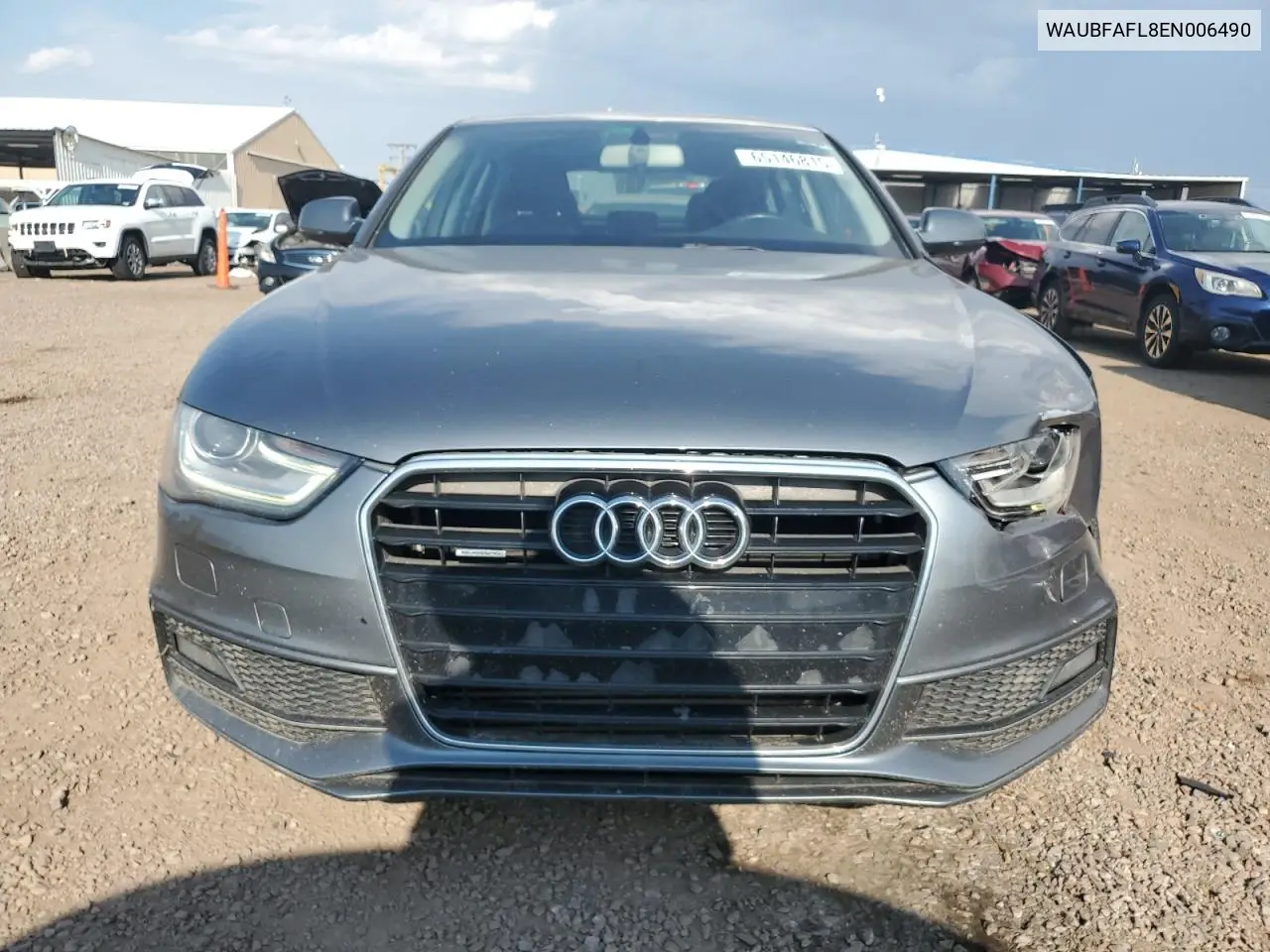 2014 Audi A4 Premium VIN: WAUBFAFL8EN006490 Lot: 65146815