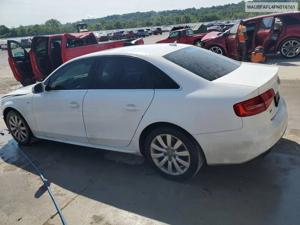 2015 Audi A4 Premium VIN: WAUBFAFL4FN016161 Lot: 62288375