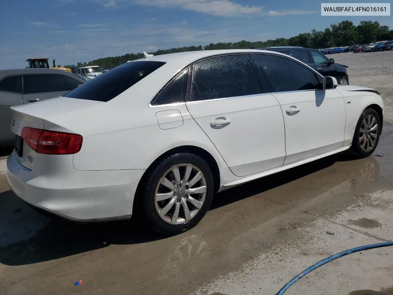 2015 Audi A4 Premium VIN: WAUBFAFL4FN016161 Lot: 62288375