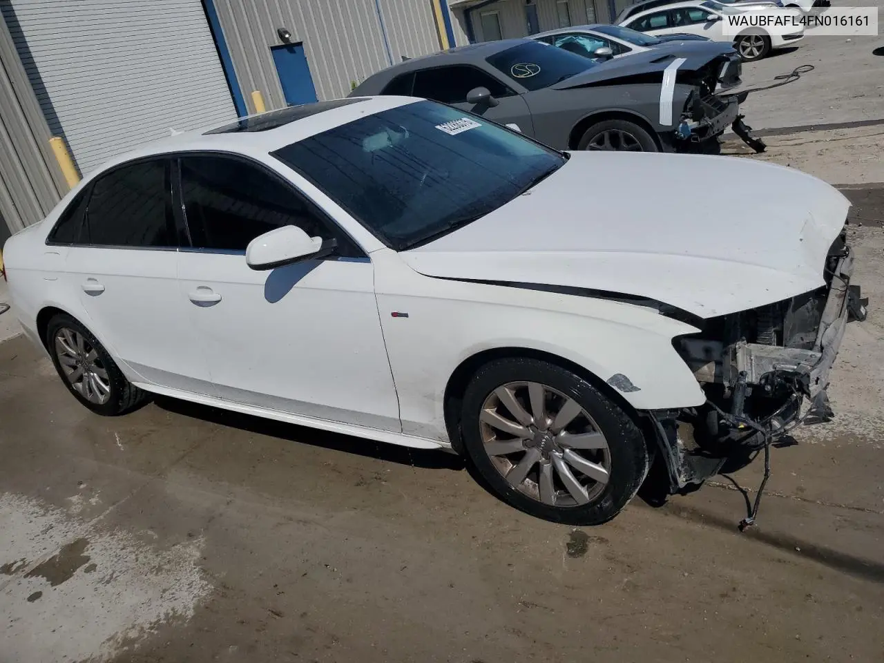 2015 Audi A4 Premium VIN: WAUBFAFL4FN016161 Lot: 62288375